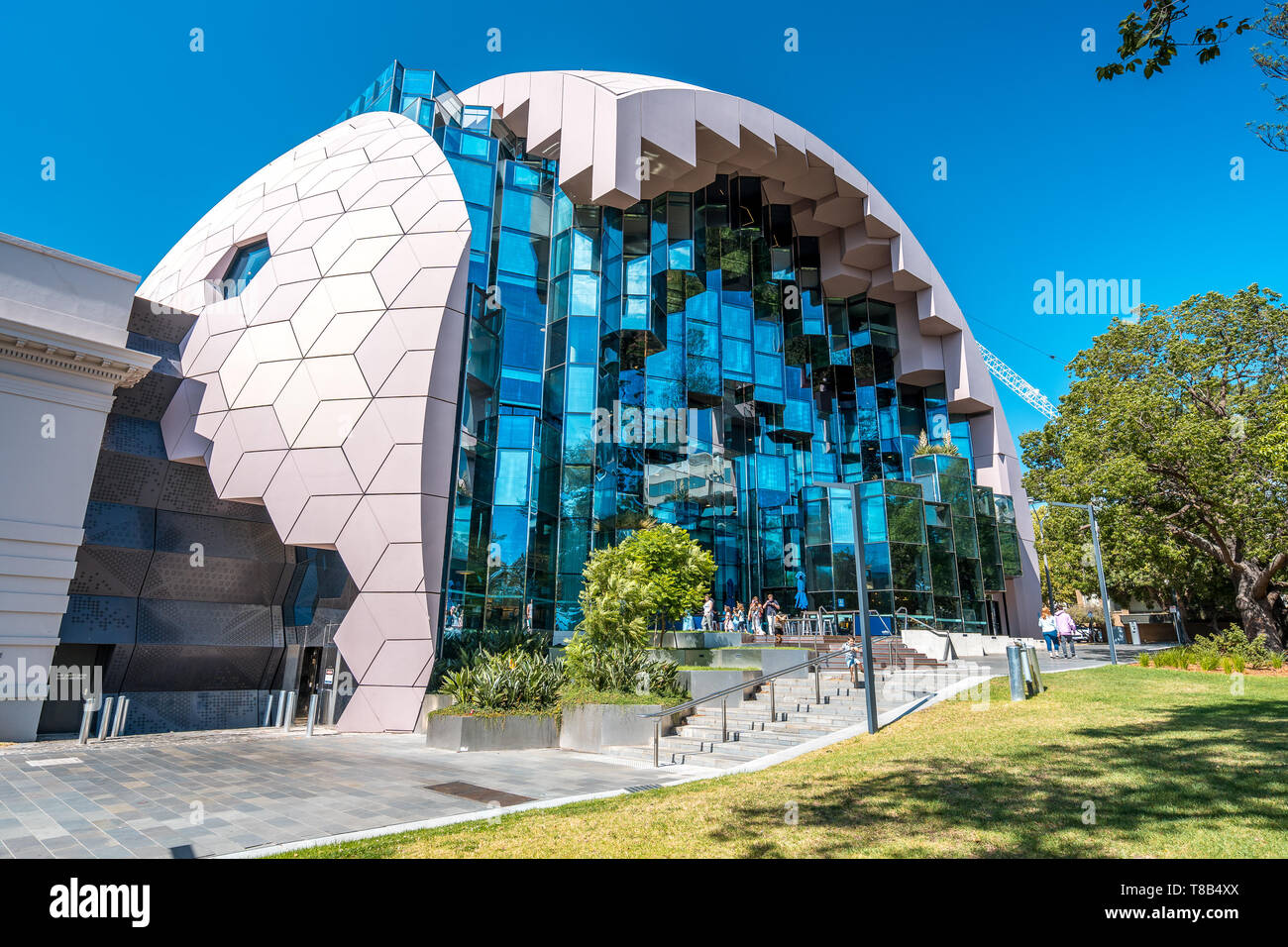 Geelong, Victoria, Australien - Geelong galerie Gebäude Stockfoto