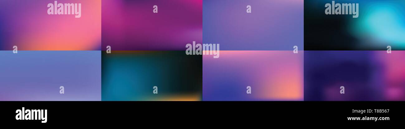 Der Glatte abstrakte farbenfrohe mesh Hintergründe vektor design Stock Vektor