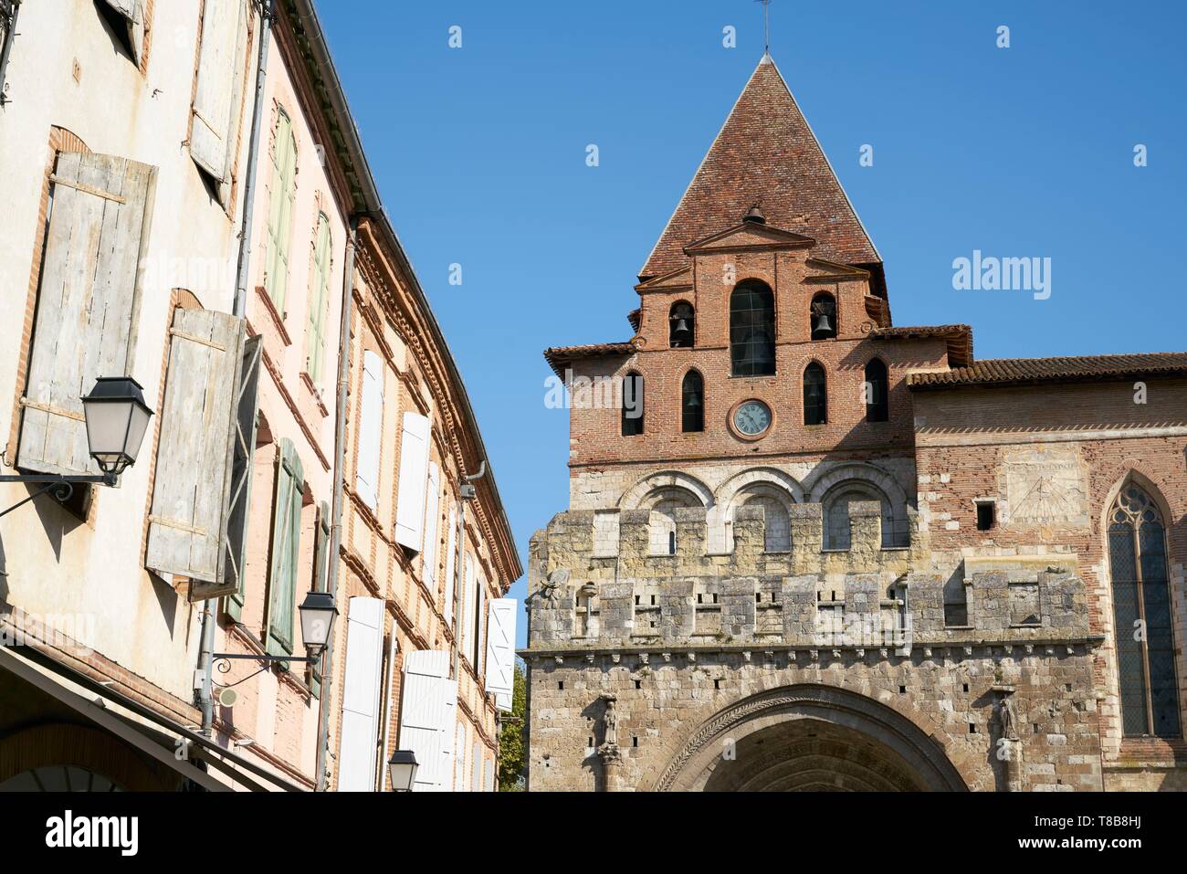 Frankreich, Tarn-et-Garonne, Moissac, Abtei Saint Pierre Stockfoto
