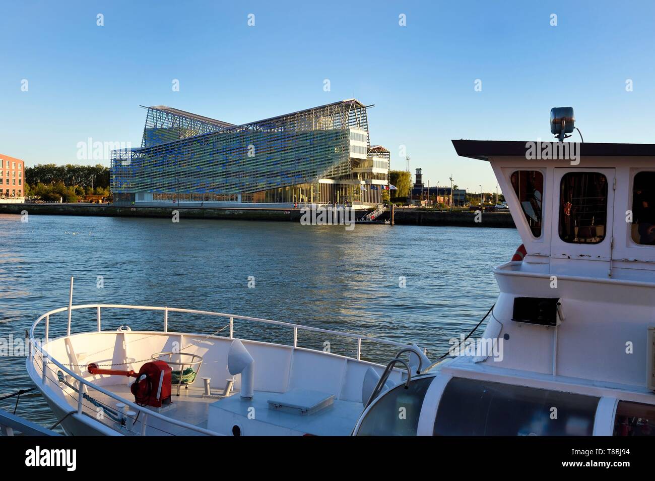 Frankreich, Seine Maritime, Rouen, Hauptsitz des Rouen Normandie Metropole, eine interkommunale Struktur in der Mitte der Stadt Rouen Stockfoto