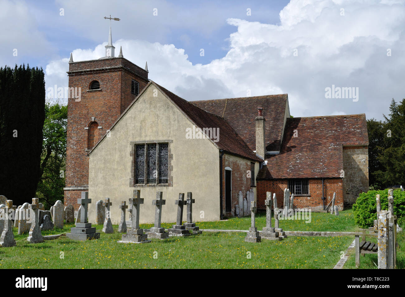 All Saints Church im Minstead, Hampshire Stockfoto