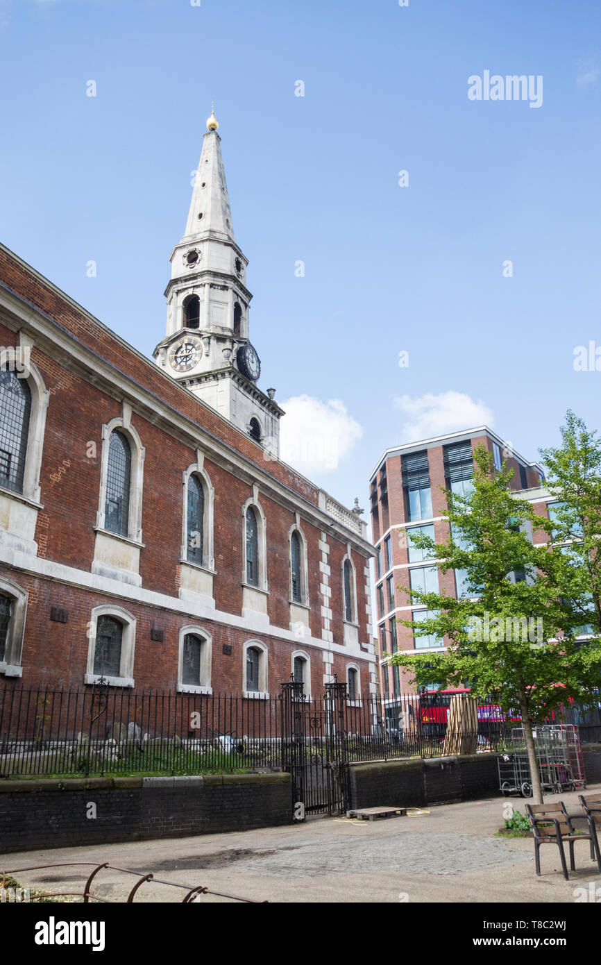 St. George Kirche der Märtyrer, der Borough High Street, London, SE1, UK Stockfoto