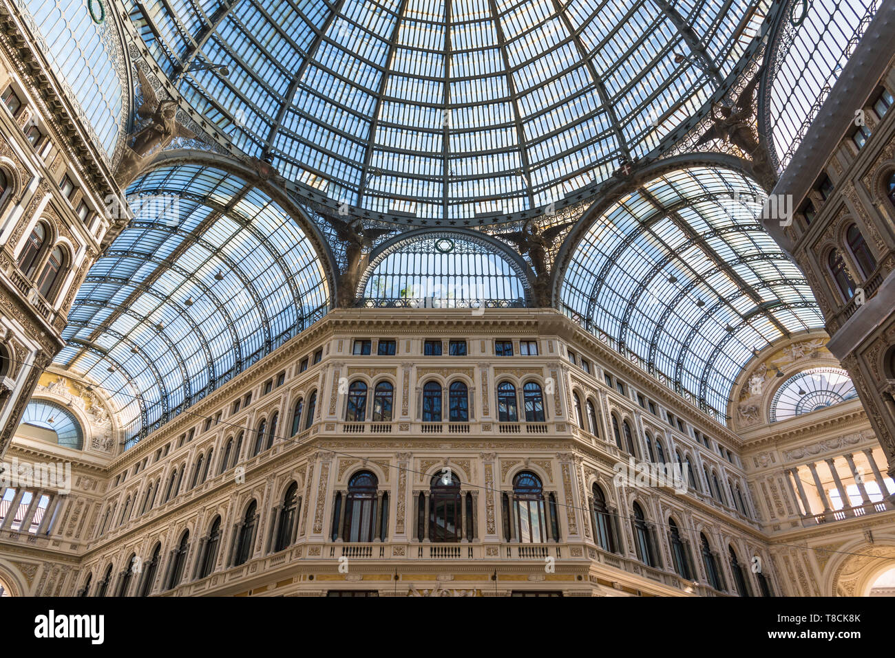 Galleria Umberto I, Neapel, Italien Stockfoto