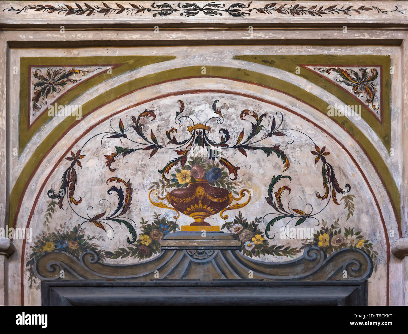 San Lorenzo Maggiore Museum Sala, Neapel, Italien Stockfoto
