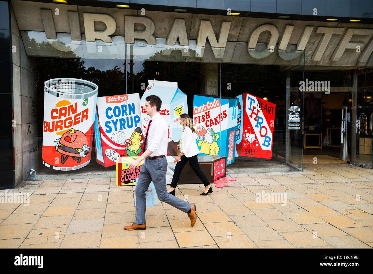 Die Stadt Edinburgh ist die Hauptstadt Schottlands, eine alte Stadt im Herzen von Schottland hat es viele touristische Attraktionen Stockfoto