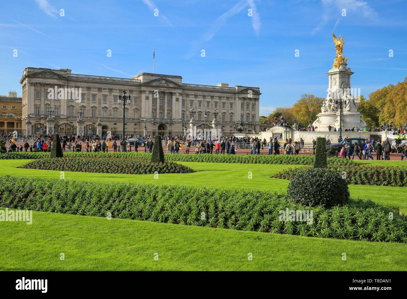 Vereinigtes Königreich, London, Westminster, Buckingham Palace, das Ändern der Guard Stockfoto