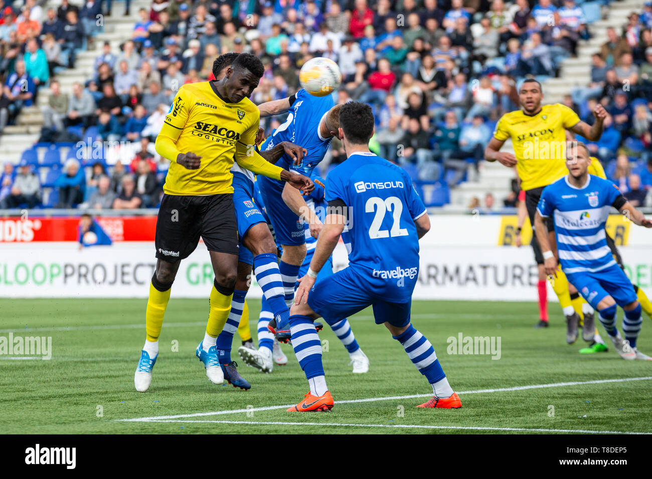 12. Mai 2019 Zwolle, Niederlande Fußball der niederländischen Eredivisie PEC Zwolle VVV Venlo Peniel Mlapa V Stockfoto