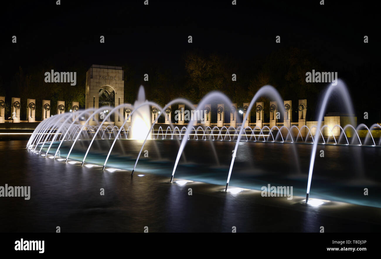 World War II Memorial in Washington, DC Stockfoto