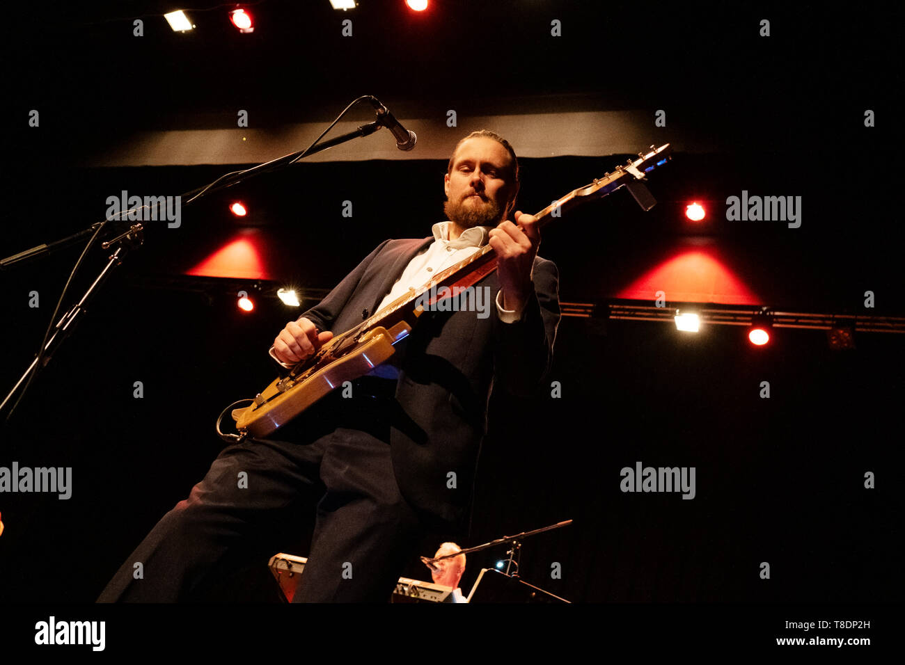 Kandis, Dänische Musik dansband. Pop Musik live Konzert, Provinz Malaga an der Costa del Sol. Andalusien, Süd Spanien Europa Stockfoto