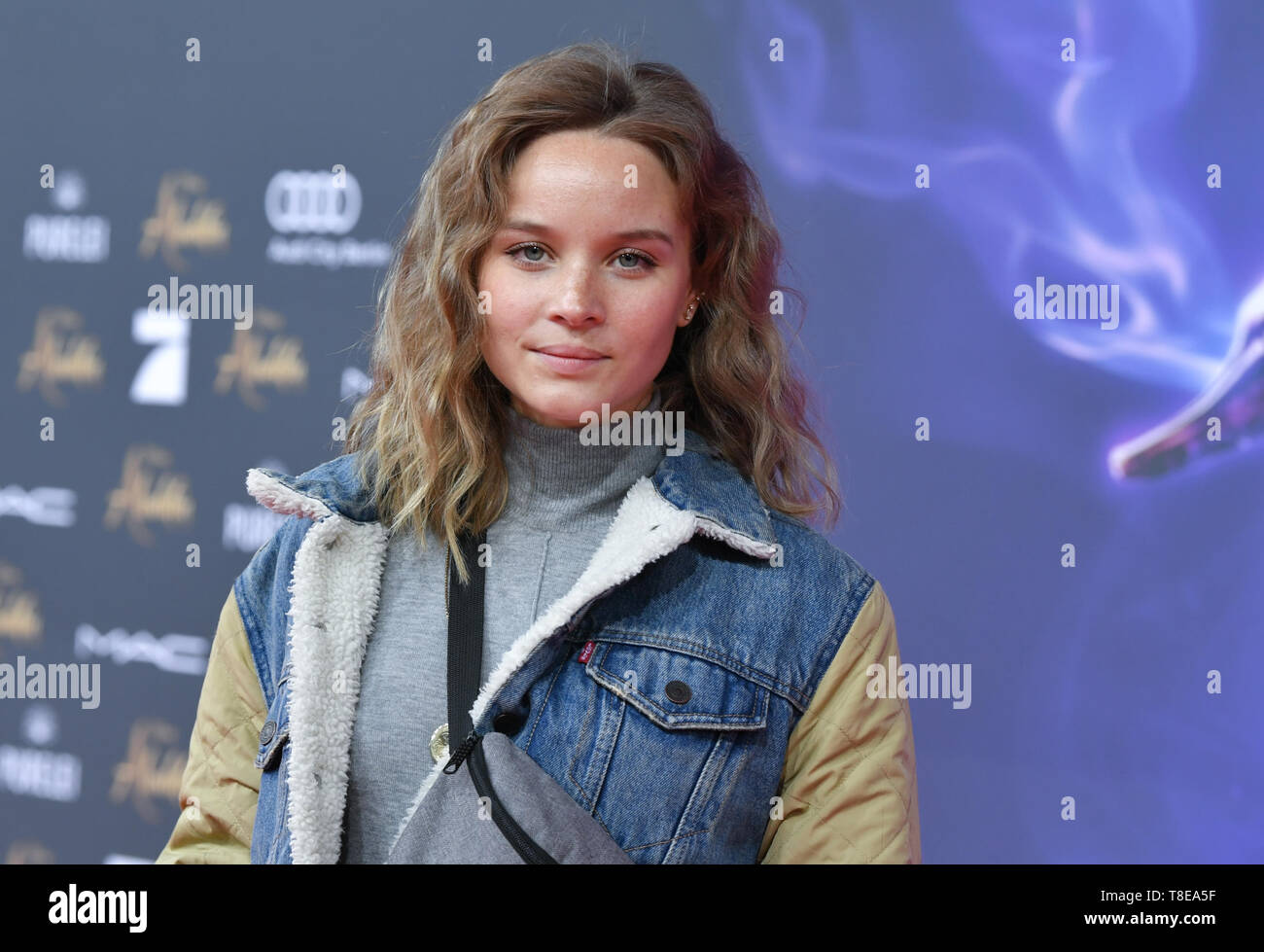 Berlin, Deutschland. 11. Mai, 2019. Schauspielerin Sonja Gerhardt an der Galavorstellung des Films 'Aladdin' im Kino UCI Luxe Mercedes Platz. Der Film wird in den deutschen Kinos am 23.05. 2019. Der neue Disney Film ist eine reale Verfilmung der Karikatur 1992 des gleichen Namens und ist auf die Geschichte Aladin und die Wunderlampe aus den Märchen aus 1001 Nacht. Foto: Jens Kalaene/dpa-Zentralbild/dpa/Alamy leben Nachrichten Stockfoto