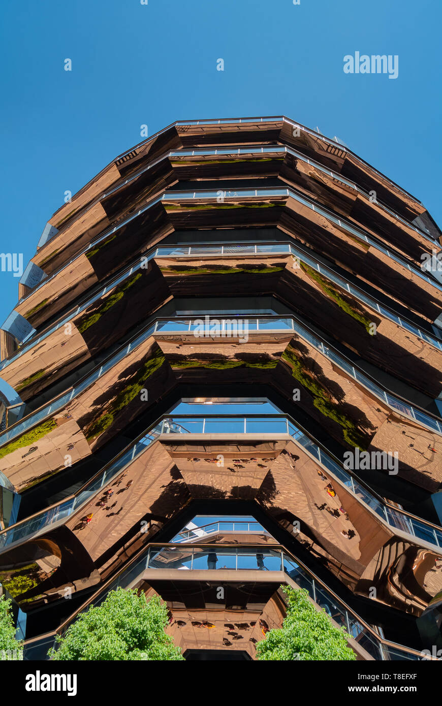 Das Schiff in der Mitte des Hudson Yard, Chelsea, New York City, NY/USA Stockfoto