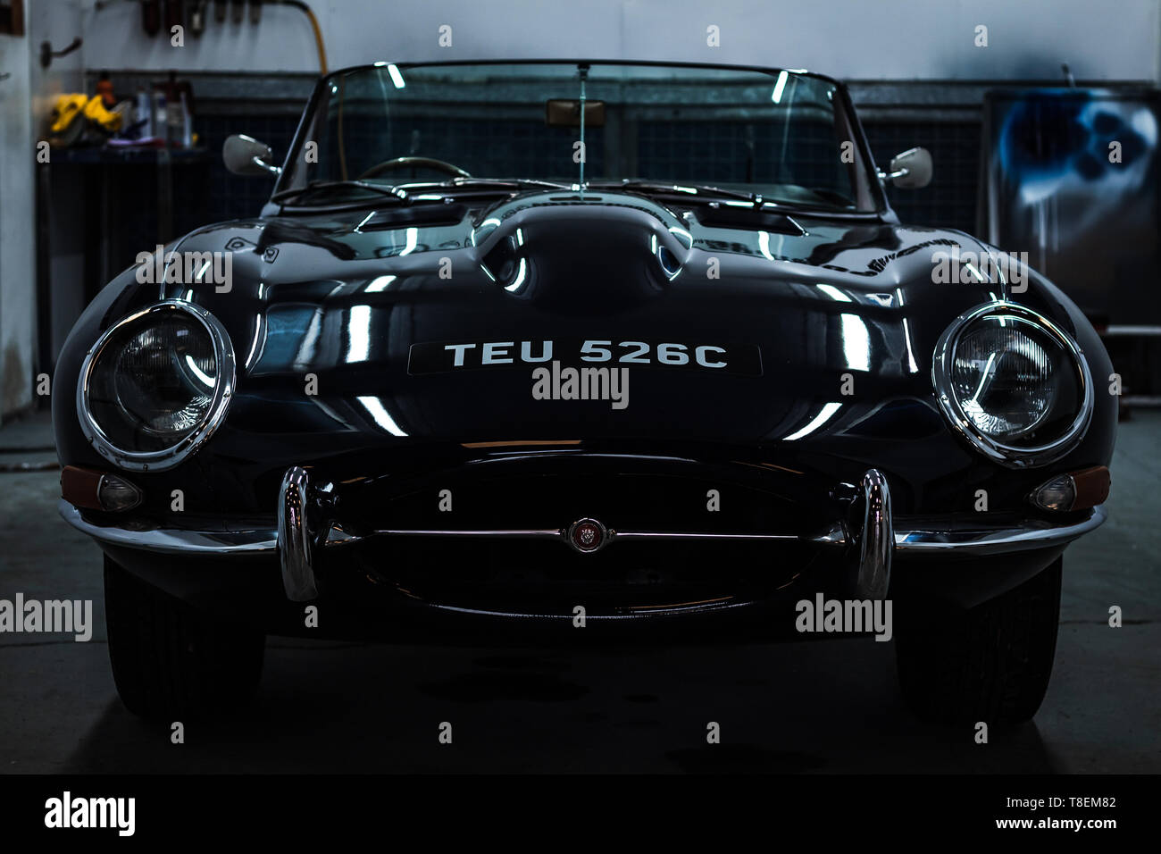 Lackiererei Stockfoto