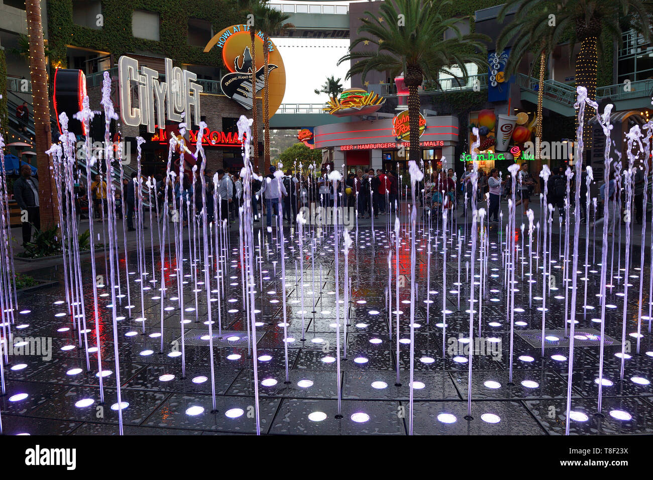 Universal City Plaza, Hollywood, CA Stockfoto