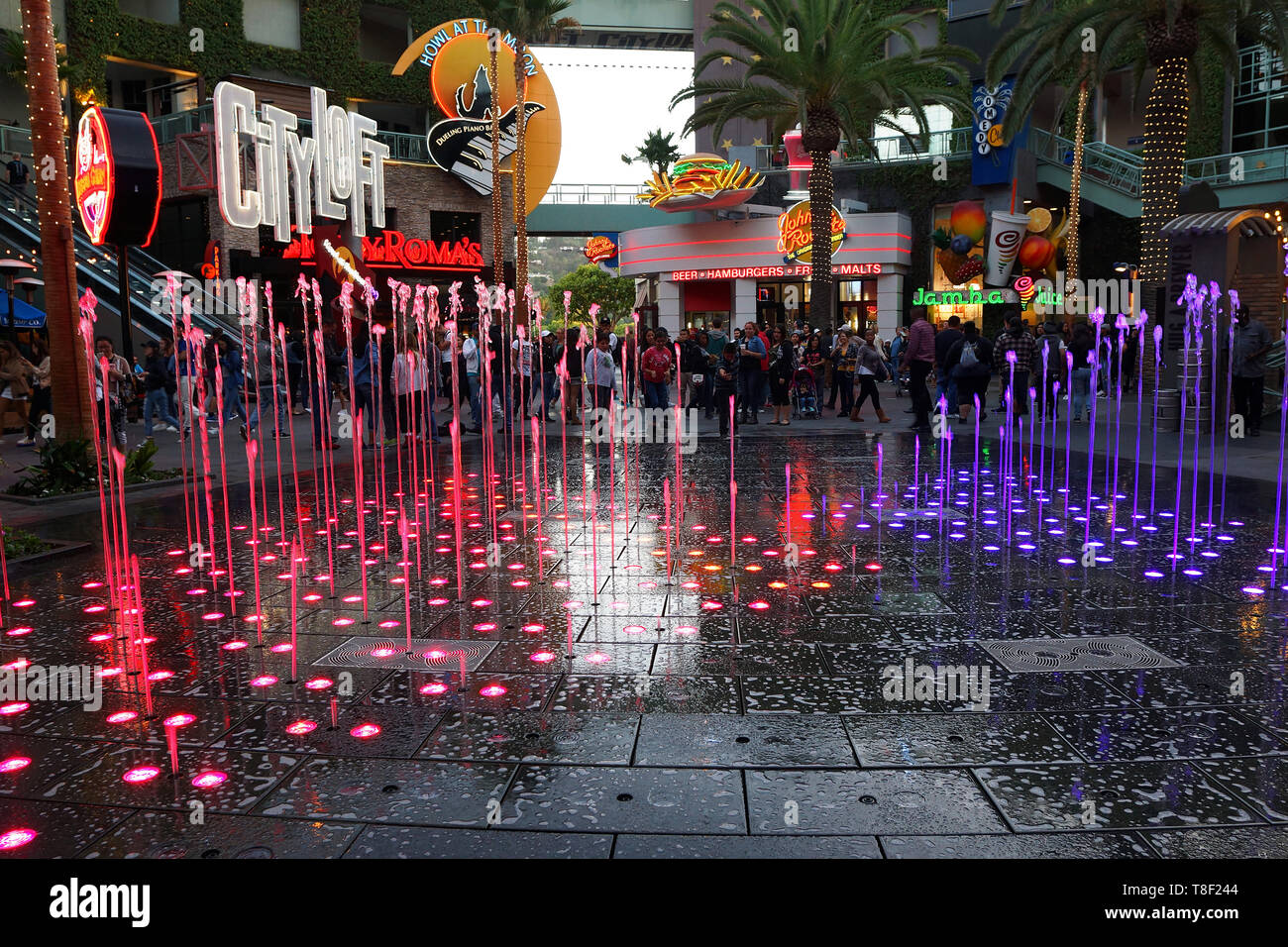 Universal City Plaza, Hollywood, CA Stockfoto