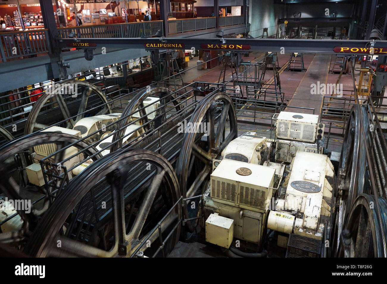 Power House, Cable Car Museum, San Francisco, CA Stockfoto