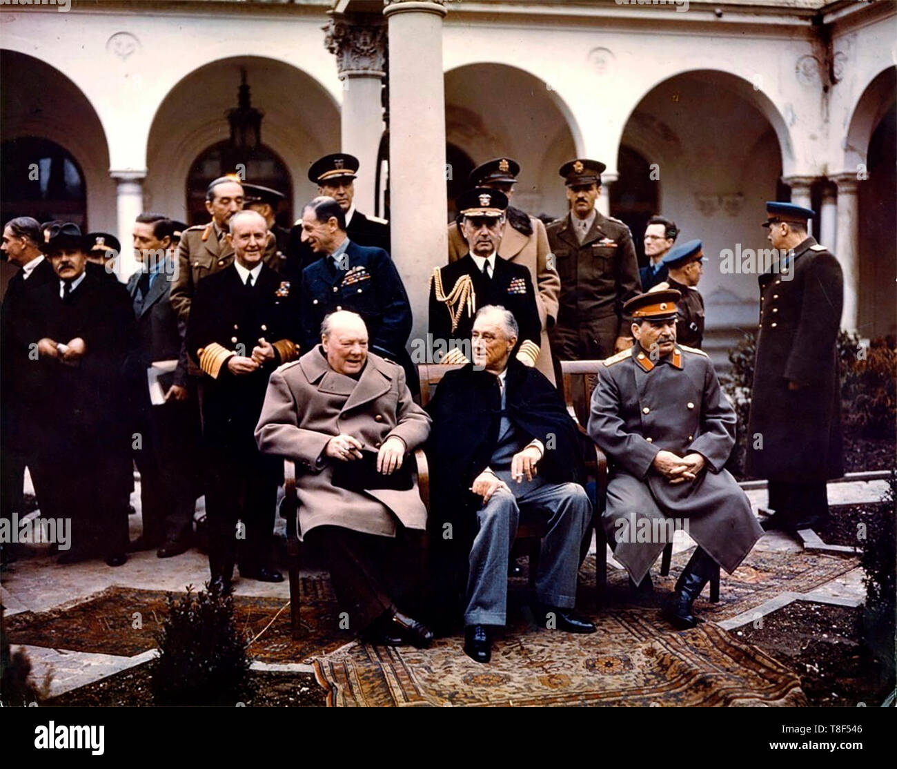 Roosevelt Churchill Stalin Stockfotos und bilder Kaufen Alamy