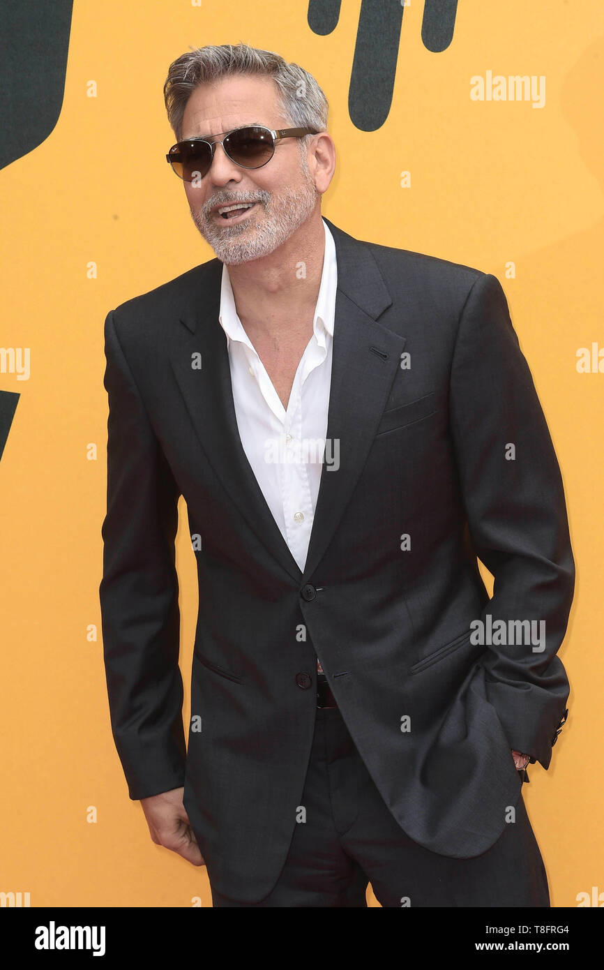 Italien, Rom, 13. Mai, 2019: George Clooney am Fotoshooting von Sky-TV Serie "Catch-22" Foto © Fabio Mazzarella/Sintesi/Alamy leben Nachrichten Stockfoto