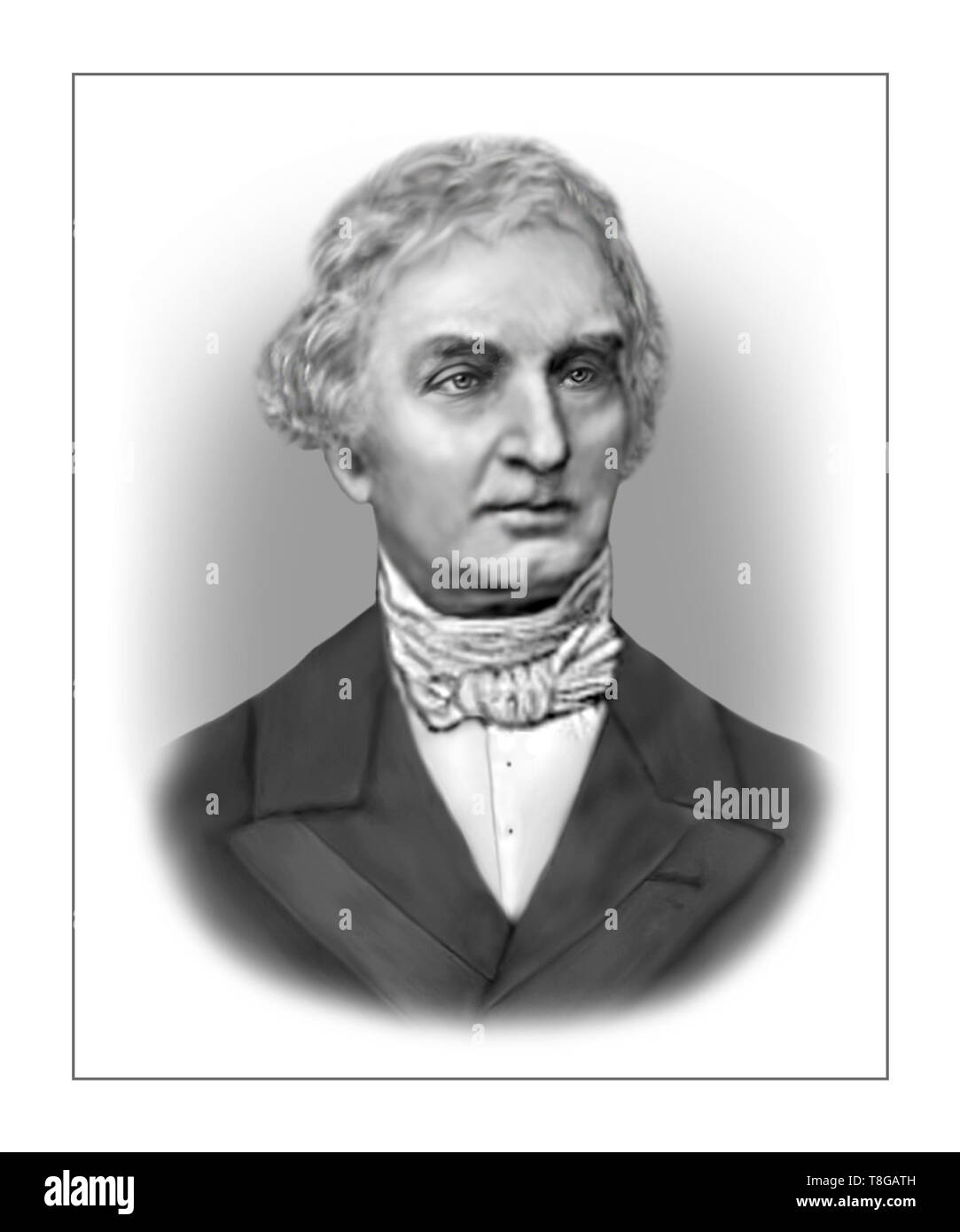 Justus von Liebig 1803-1873 deutscher Chemiker Stockfoto