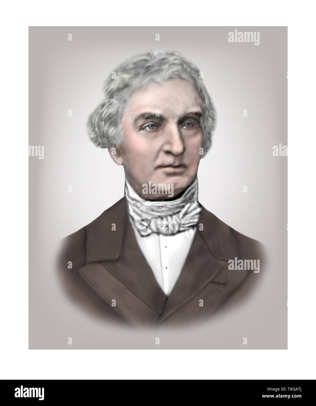 Justus von Liebig 1803-1873 deutscher Chemiker Stockfoto