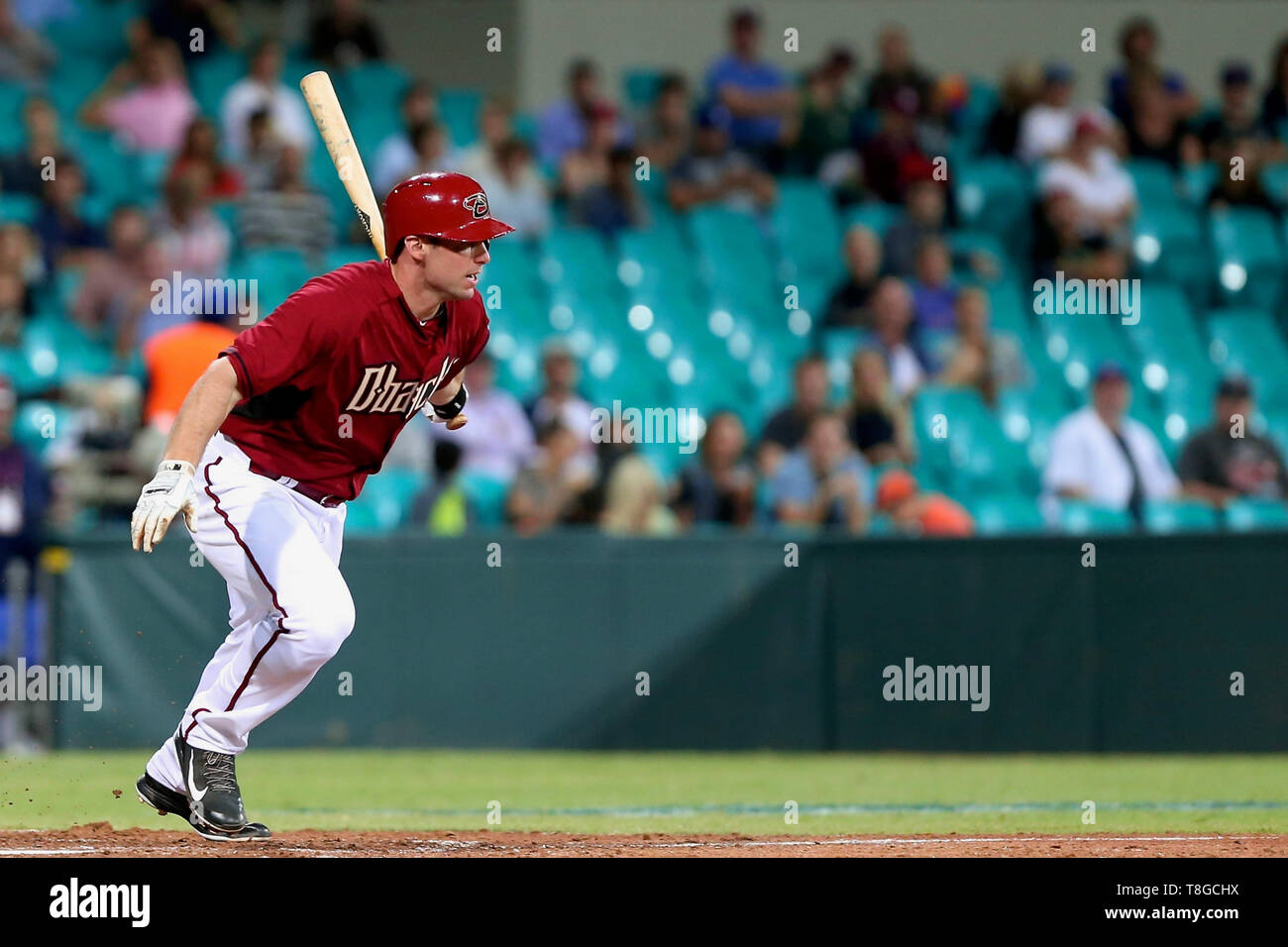 Paul Goldschmidt, MLB öffnung Reihe Team Australien 2014 v Arizona-diamantmarkierungen an der Sydney Cricket Ground, 21. März 2014. Stockfoto