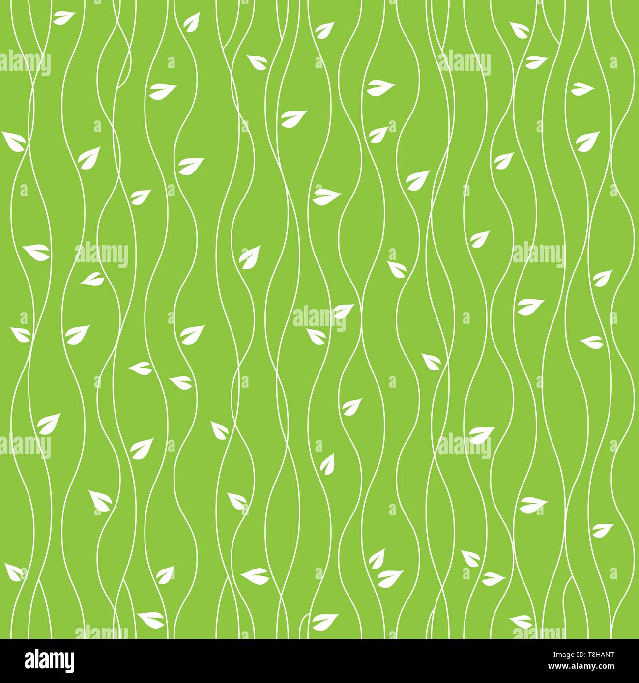 Nahtlose Muster vector Hintergrund abstrakten Linien grün Stock Vektor