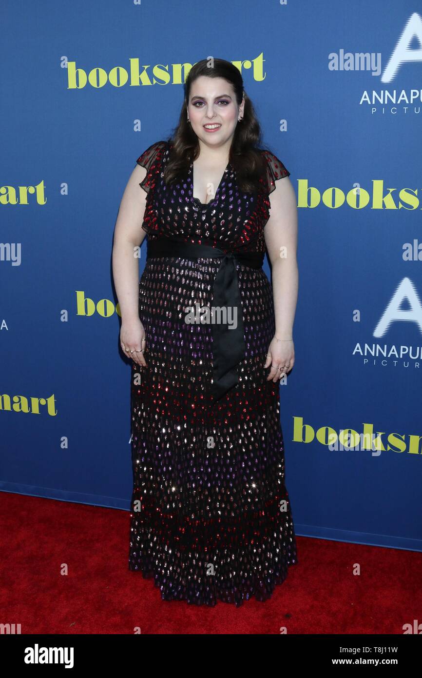 Los Angeles, CA, USA. 13. Mai, 2019. LOS ANGELES - 13. Mai: Beanie Feldstein im 'Booksmart 'Premiere am Theater im Ace Hotel am 13. Mai 2019 in Los Angeles, CA in der Ankunftshalle für BOOKSMART Screening, Ace Hotel, Los Angeles, CA 13. Mai 2019. Credit: Priscilla Grant/Everett Collection/Alamy leben Nachrichten Stockfoto