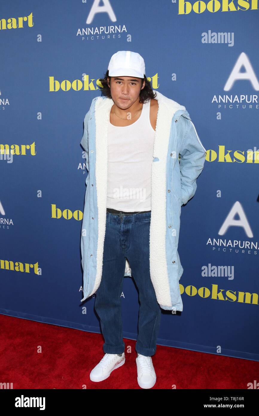 Los Angeles, CA, USA. 13. Mai, 2019. LOS ANGELES - Mai 13: Nico Hiraga im 'Booksmart 'Premiere am Theater im Ace Hotel am 13. Mai 2019 in Los Angeles, CA in der Ankunftshalle für BOOKSMART Screening, Ace Hotel, Los Angeles, CA 13. Mai 2019. Credit: Priscilla Grant/Everett Collection/Alamy leben Nachrichten Stockfoto