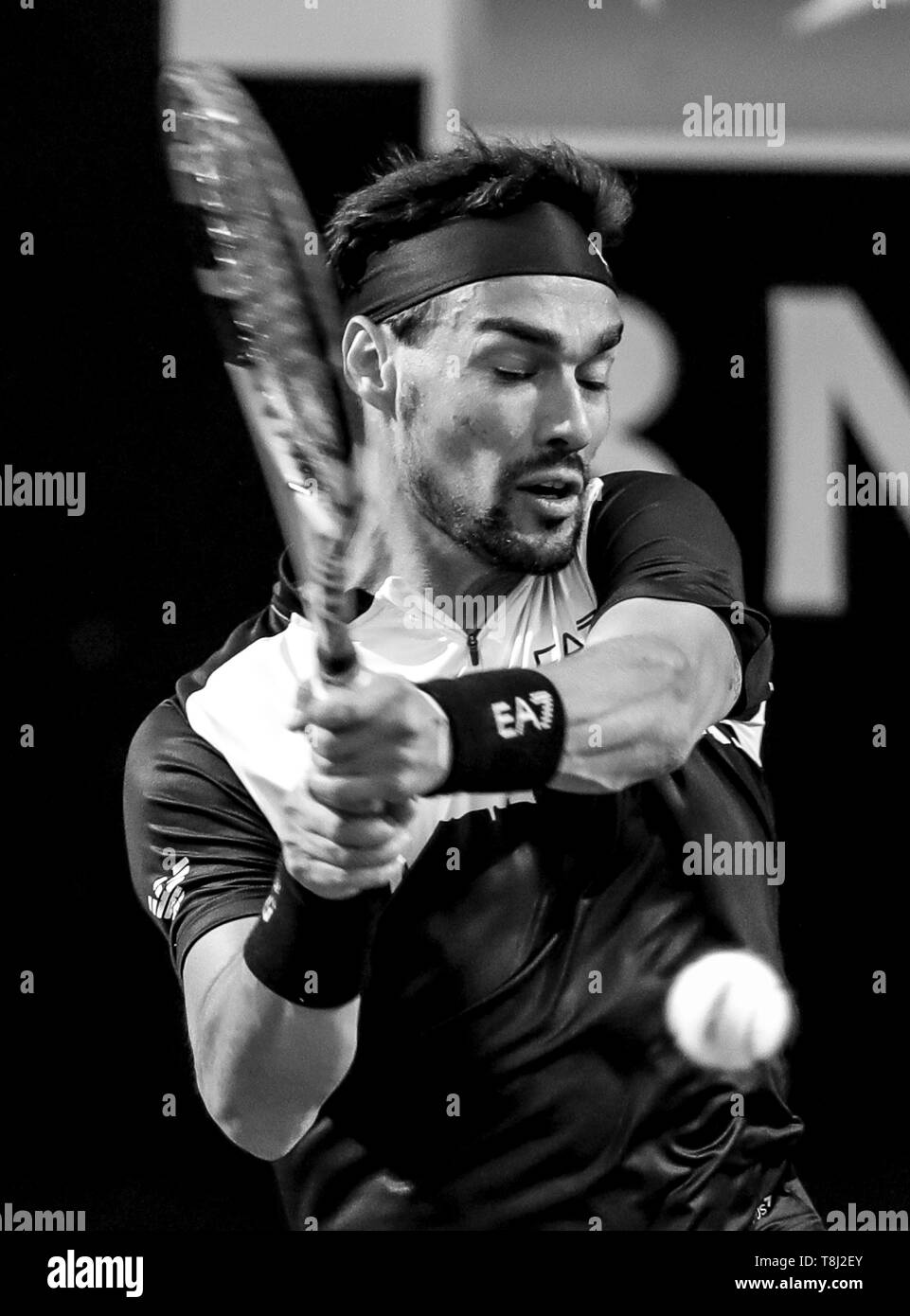Rom, Italien. 13. Mai, 2019. Rom IBI 19 Internationale Bnl Tennis - Fabio Fognini gewinnt gegen Tsonga Credit: Unabhängige Fotoagentur Srl/Alamy leben Nachrichten Stockfoto