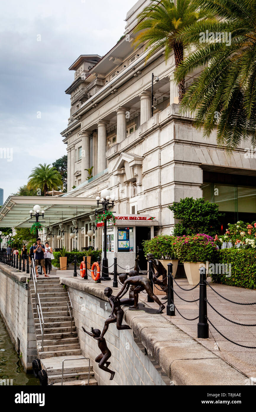 Die erste Generation der Skulptur, Singapur, Südostasien Stockfoto