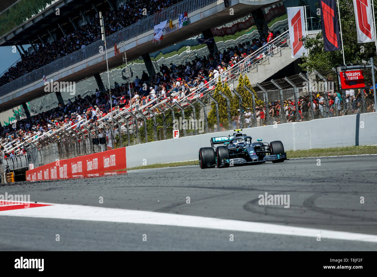 F1 Welt Champioship 2019. Grand Prix von Spanien. Barcelona, 9.-12. Mai 2019. Valtteri Bottas, Mercedes. Stockfoto