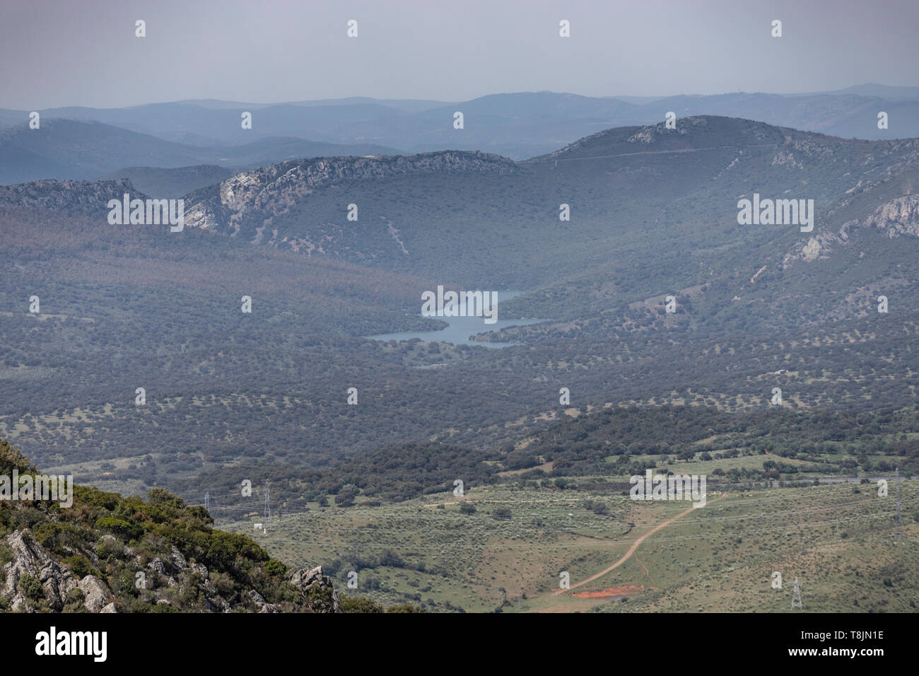 Blick auf Toledo Stadt in Sapin Stockfoto