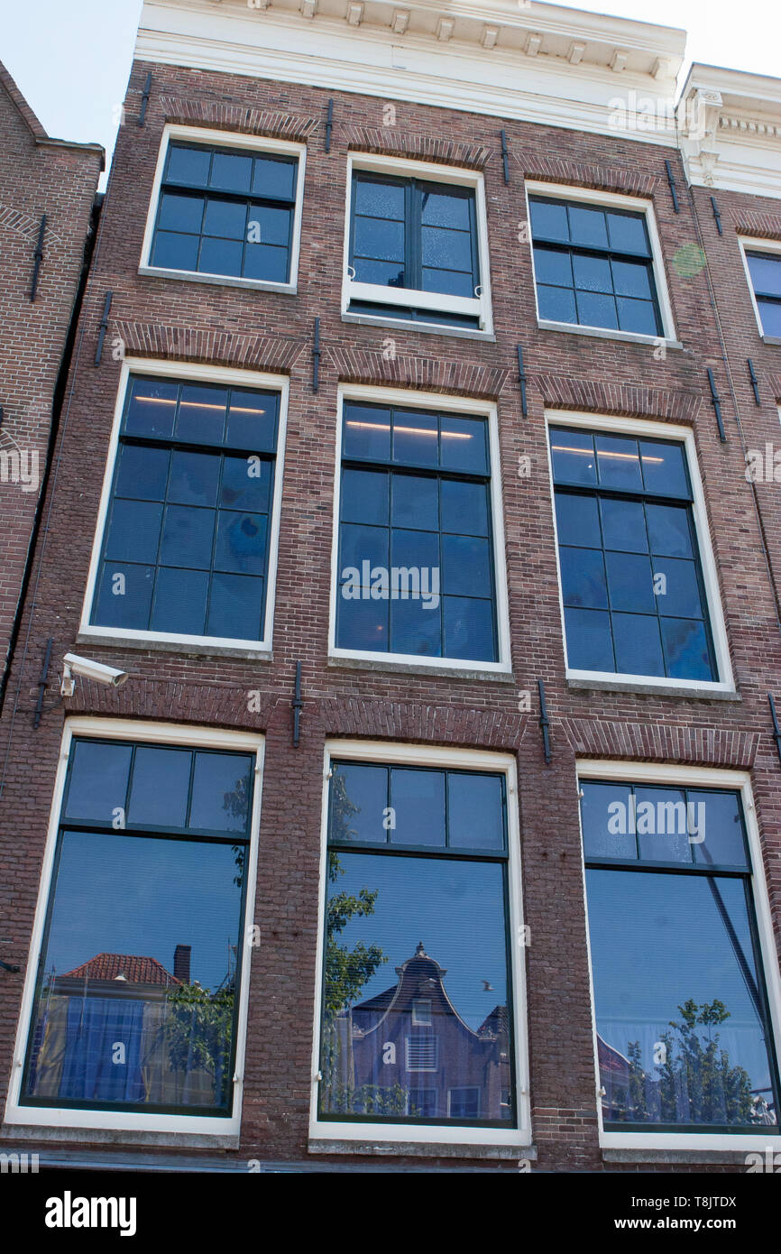 Anne Frank Haus in Amsterdam. Stockfoto