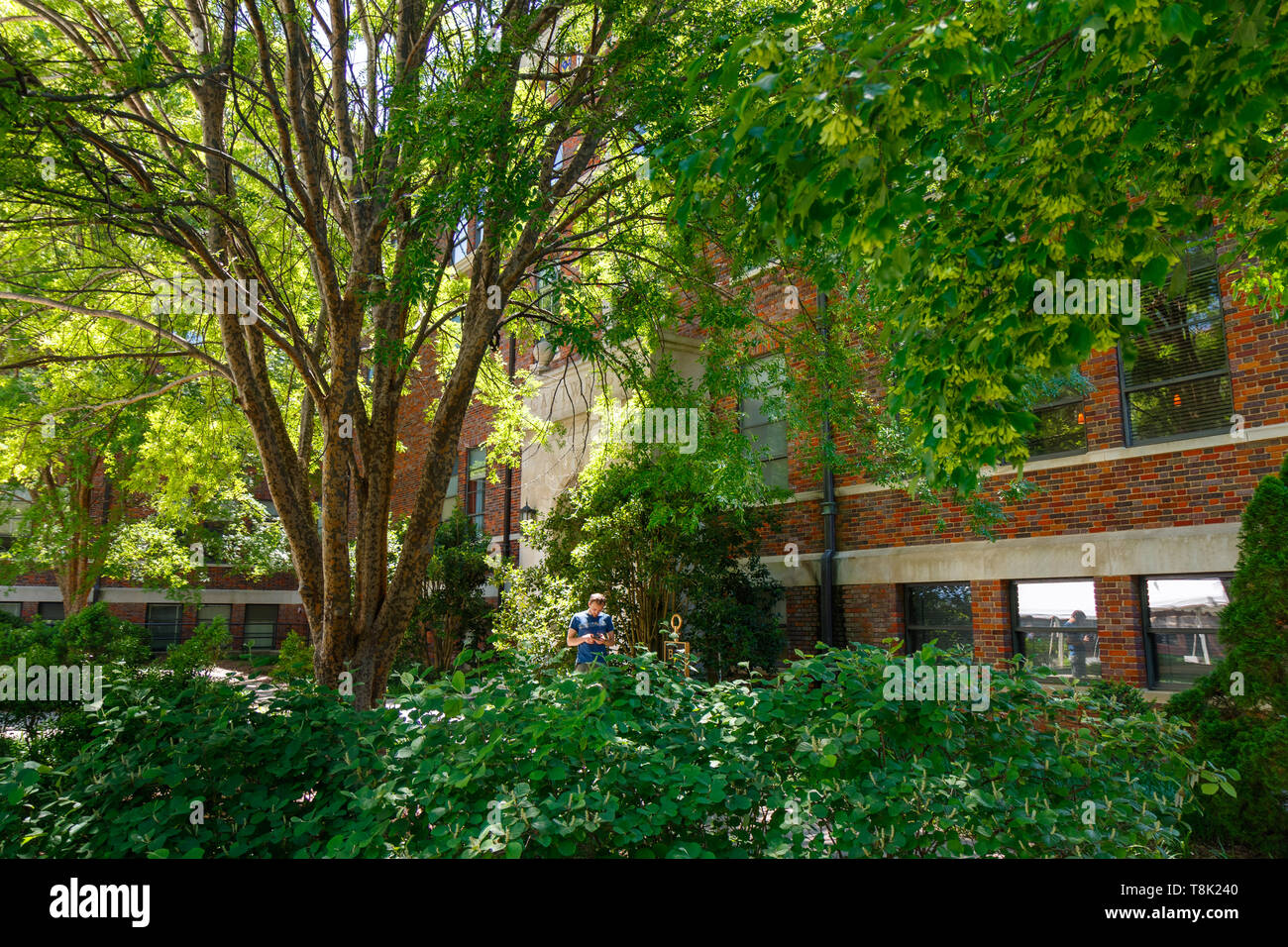 CLEMSON, SC, USA - Mai 2: Sirrine Halle an der Clemson Universität am 2. Mai 2019 in Clemson, South Carolina. Stockfoto