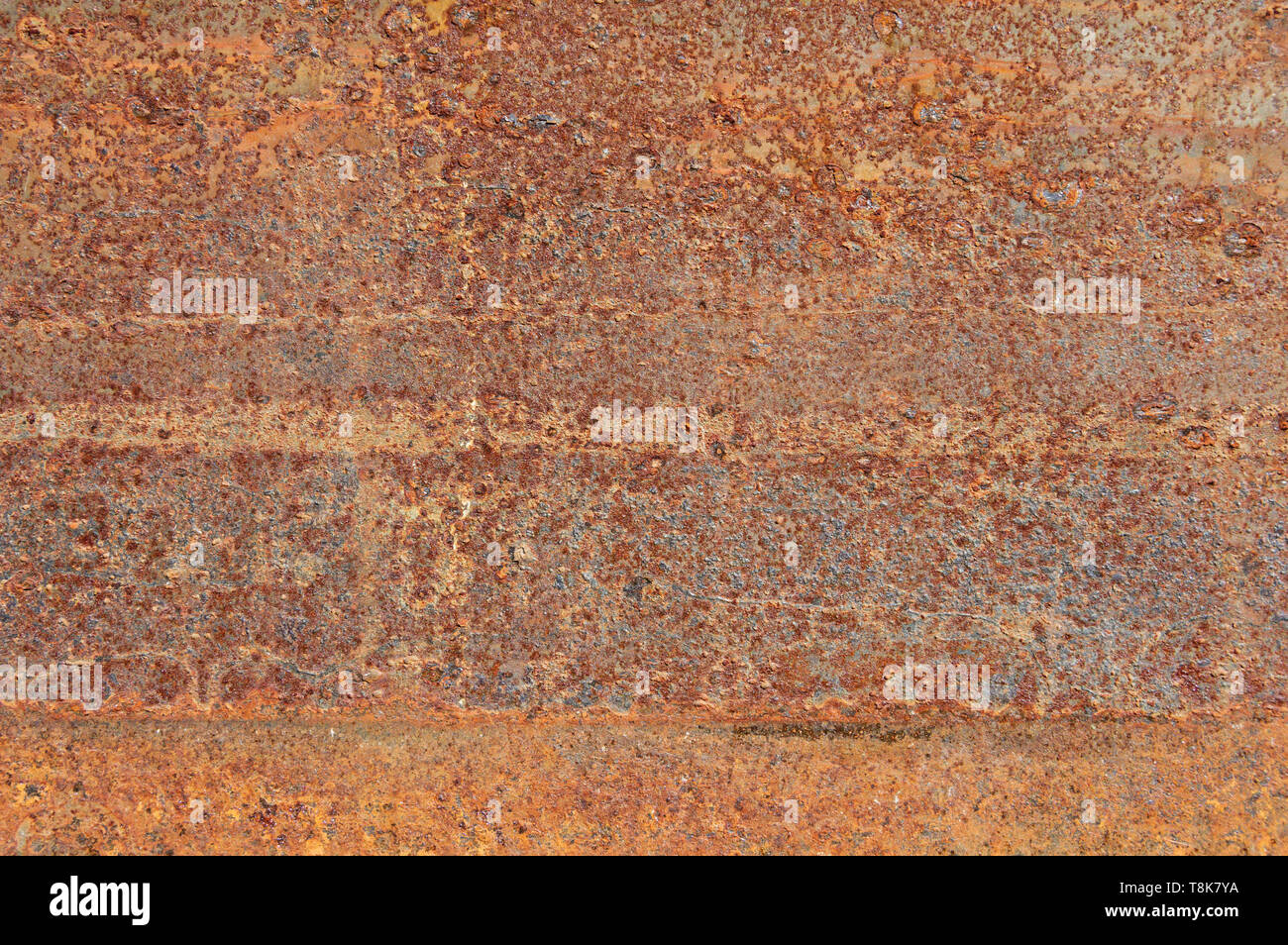 Rostigem Eisen Oberfläche Hintergrund Textur Stockfoto