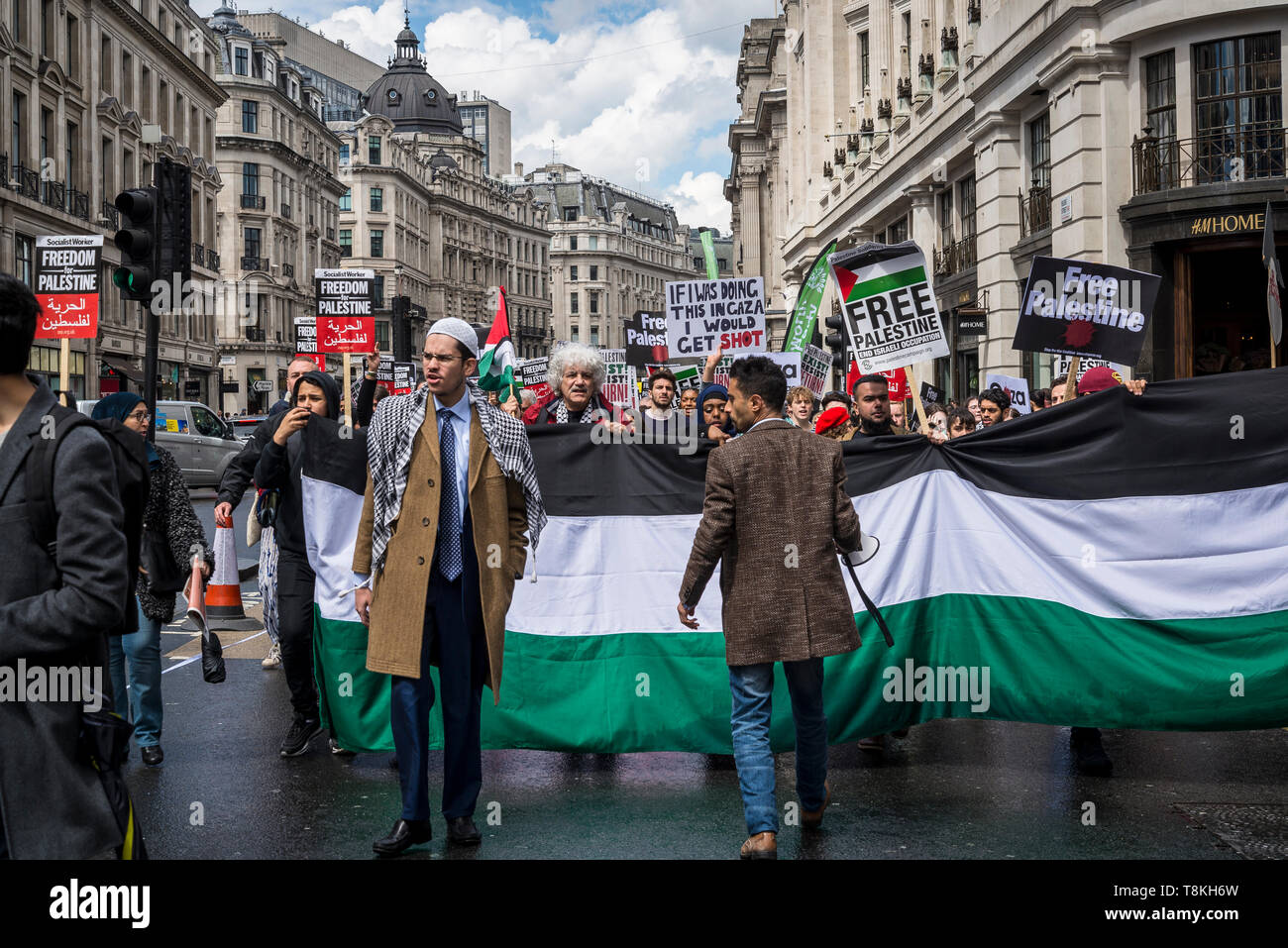 Nationale Demonstration für Palästina, London, UK 11.05.2019 Stockfoto