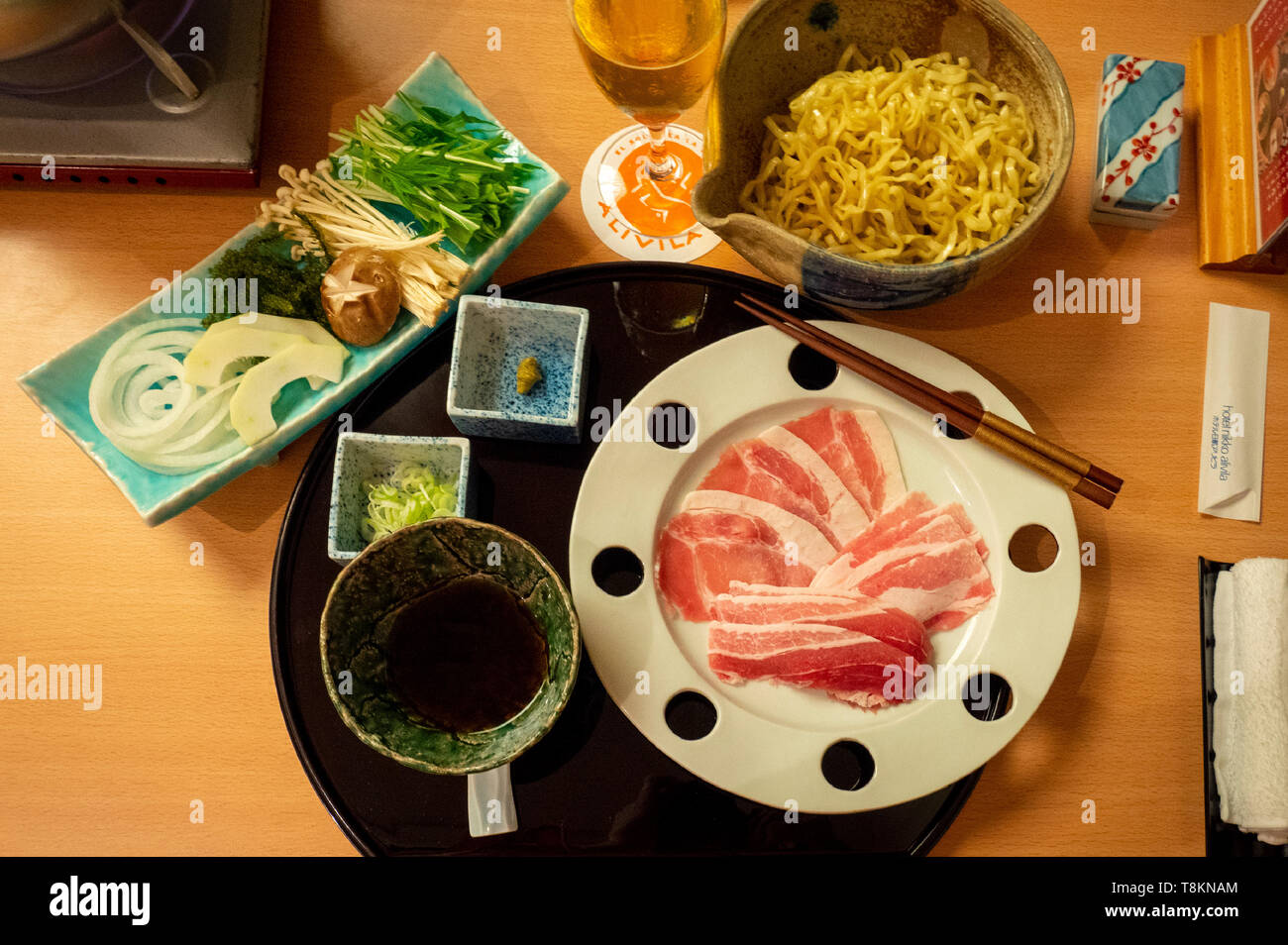 Mittagspause in Tokio, Japan Stockfoto