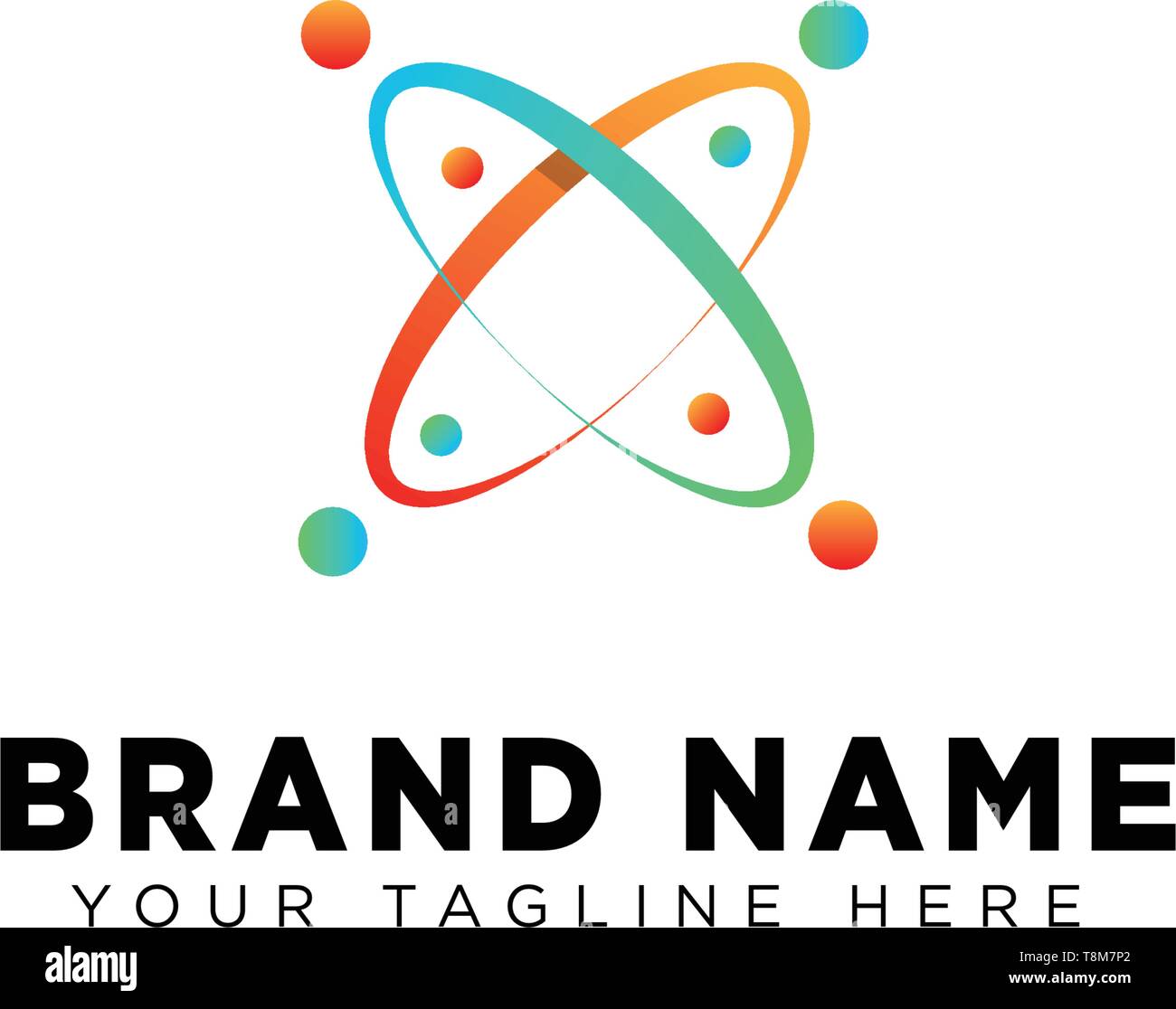 Galaxy planet logo Vorlage vektor design Illustration icon-Element Stock Vektor