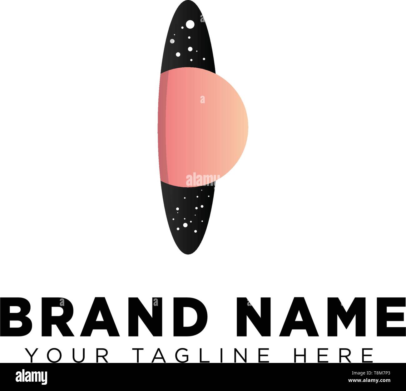 Galaxy planet logo Vorlage vektor design Illustration icon-Element Stock Vektor