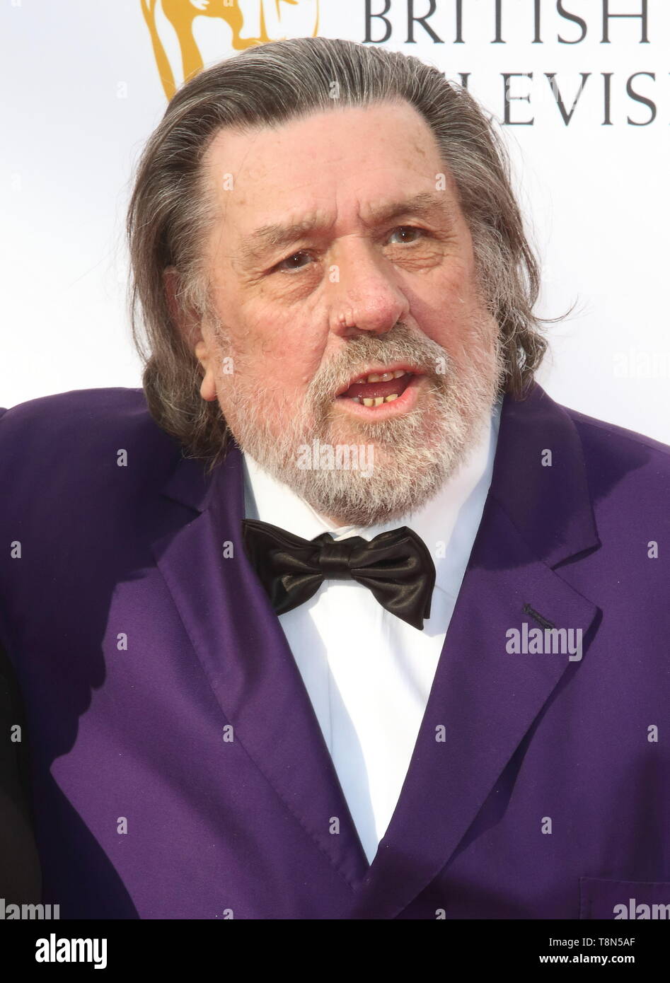 London, Großbritannien. Ricky Tomlinson an der British Academy Television Awards 2019 am Festival Hall, Belvedere Road, London, am Sonntag, den 12. Mai 2019 Ref: LMK73-S 2406-130519 Keith Mayhew / Sehenswürdigkeit Medien statt. WWW.LMKMEDIA.COM. Stockfoto