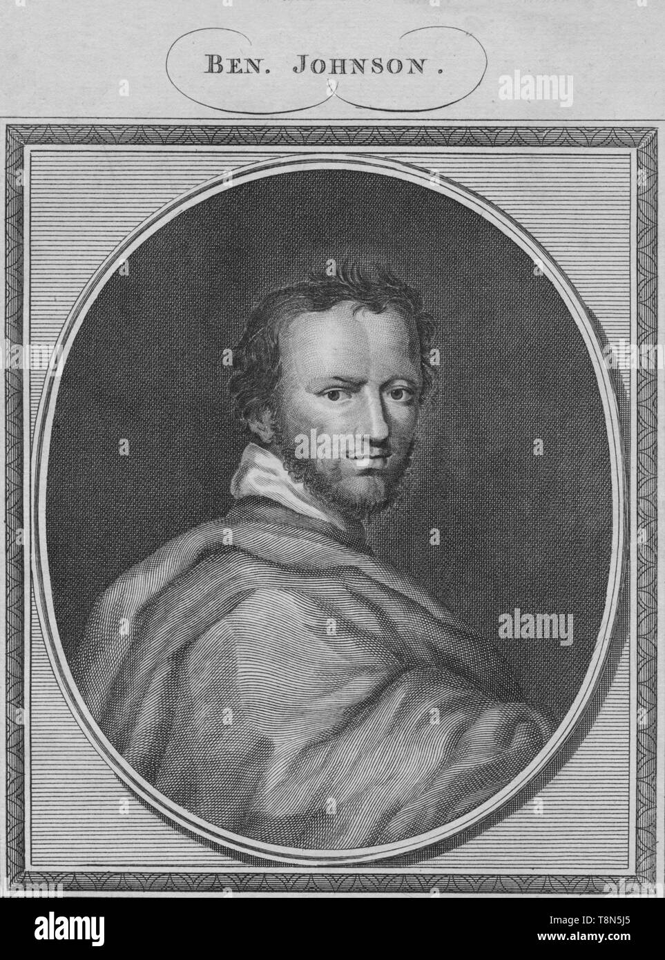 "Ben Johnson', 1785. Schöpfer: Unbekannt. Stockfoto