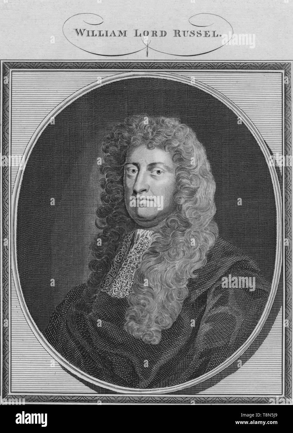 "William Lord Russell', 1784. Schöpfer: Unbekannt. Stockfoto