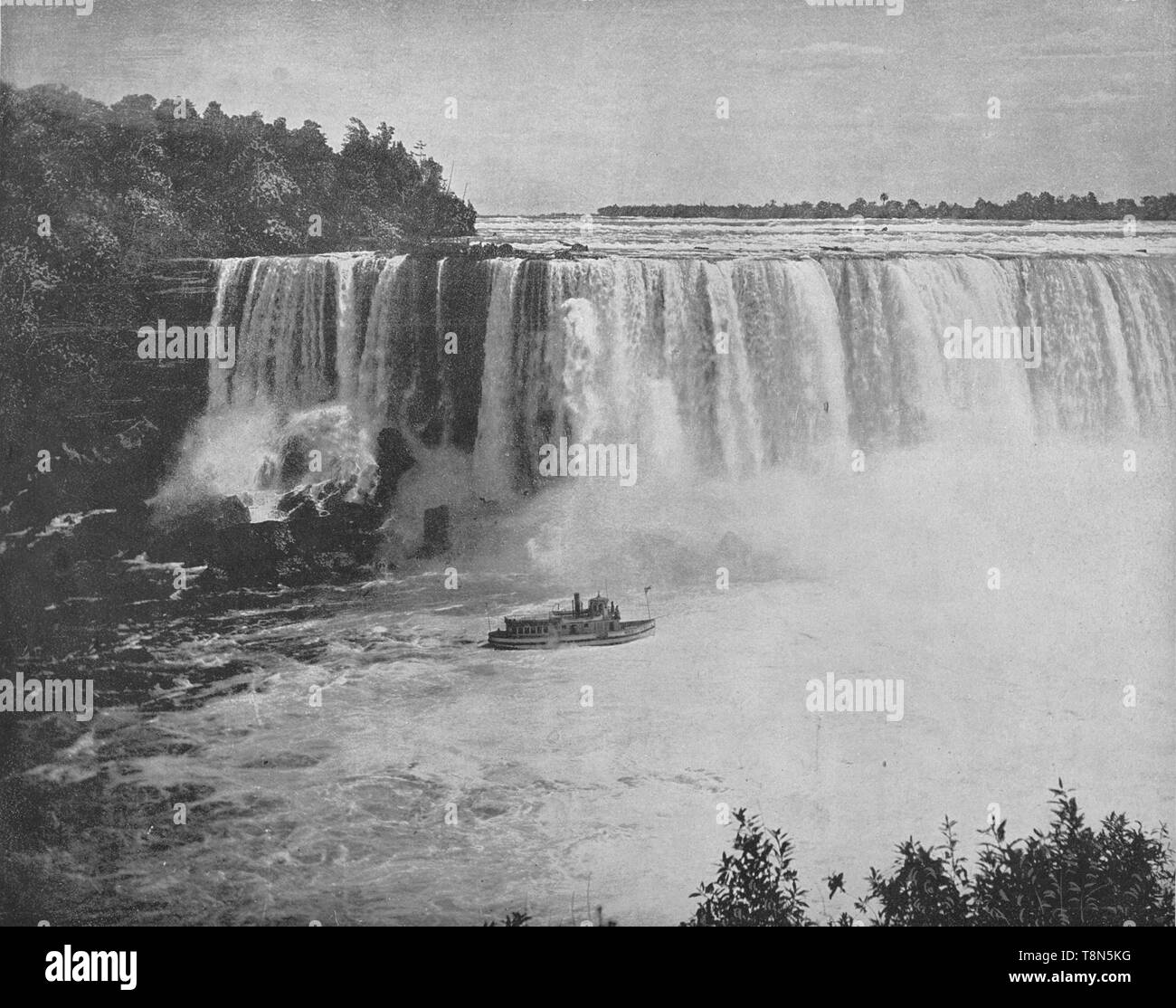 'Niagara Falls', c 1897. Schöpfer: Unbekannt. Stockfoto