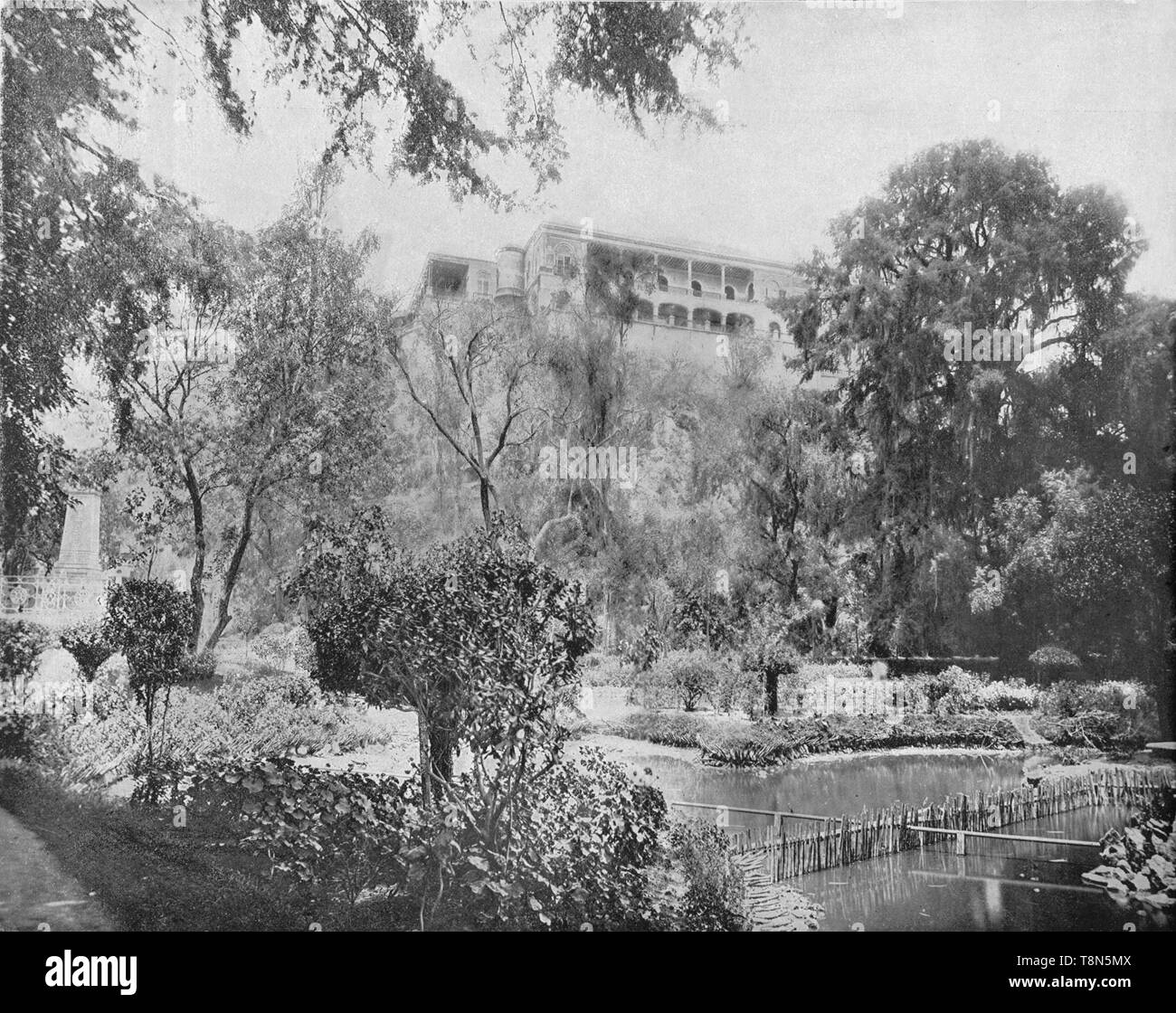 "Chapultepec, Mexiko', c 1897. Schöpfer: Unbekannt. Stockfoto