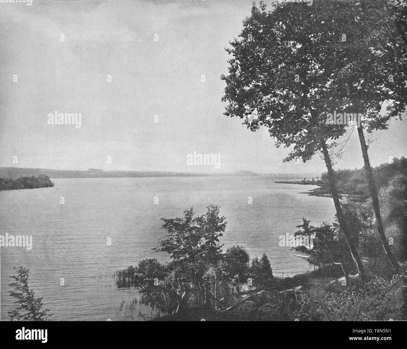 Der aratoga See, Saratoga, N.Y.', c 1897. Schöpfer: Unbekannt. Stockfoto