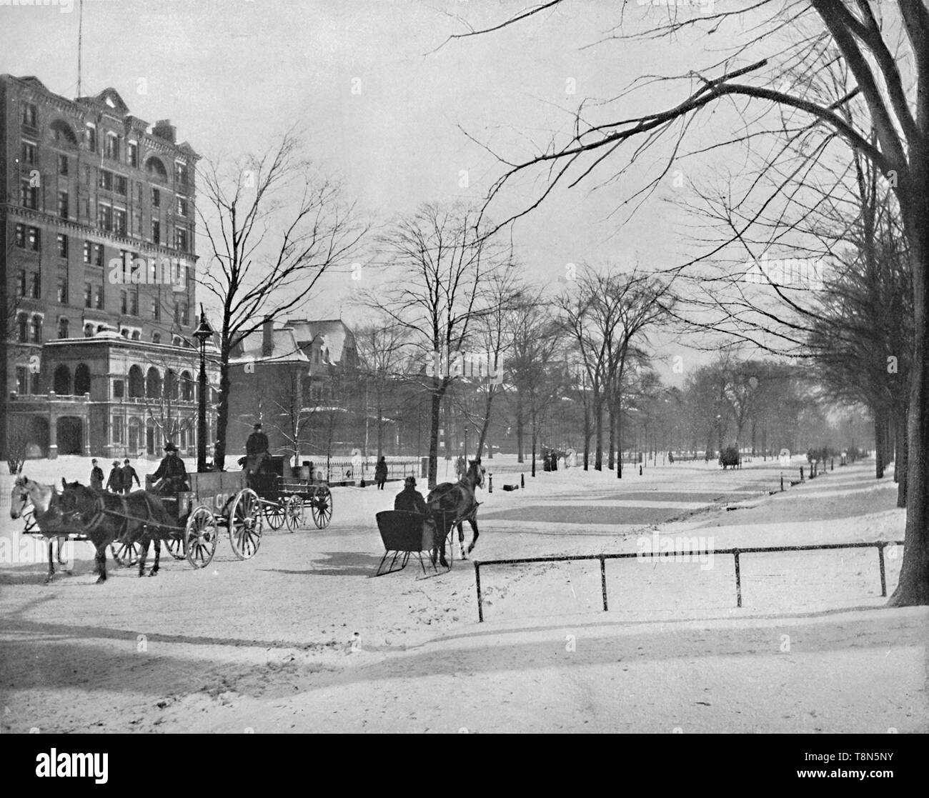 'Euclid Avenue, Cleveland, Ohio', c 1897. Schöpfer: Unbekannt. Stockfoto