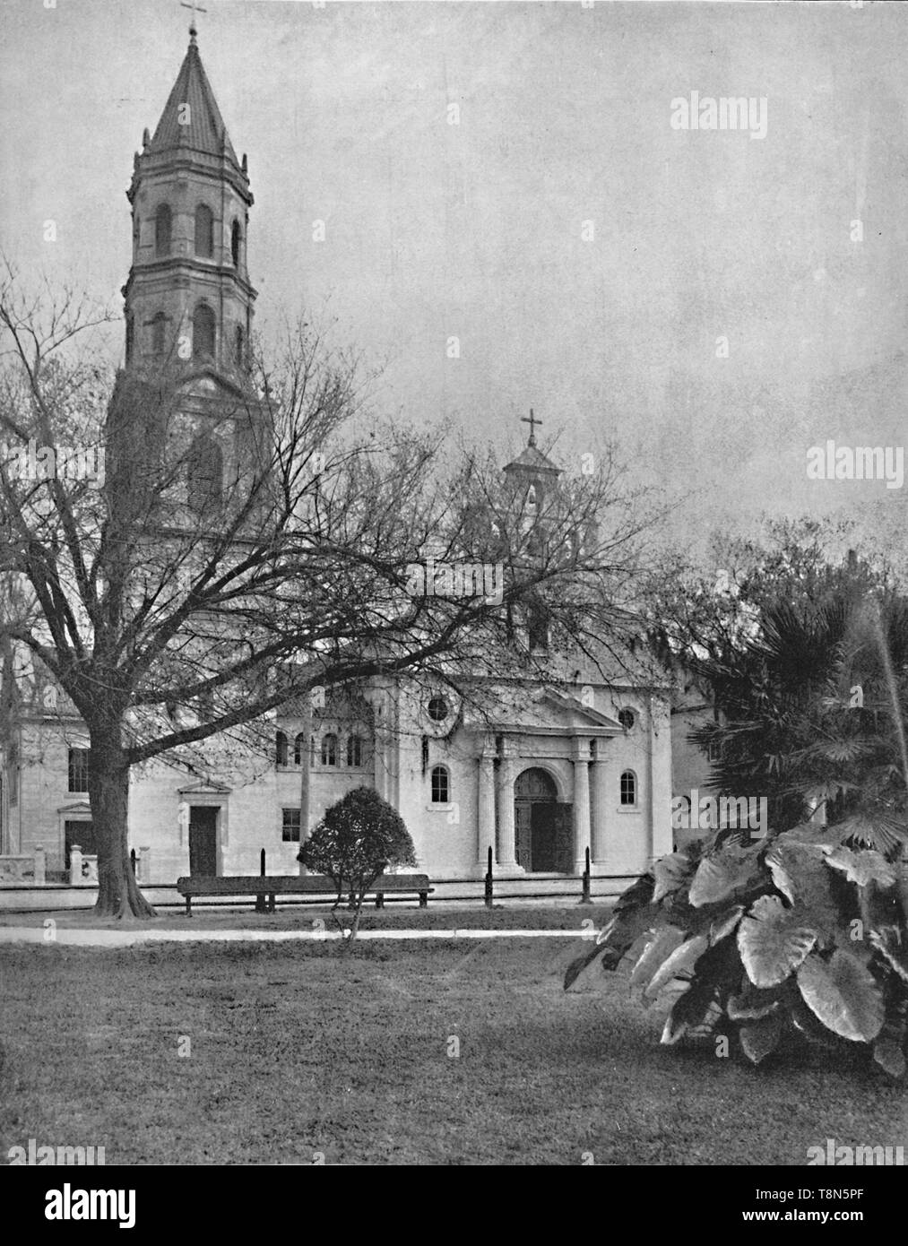 Die Kathedrale von St. Augustine, Florida', c 1897. Schöpfer: Unbekannt. Stockfoto