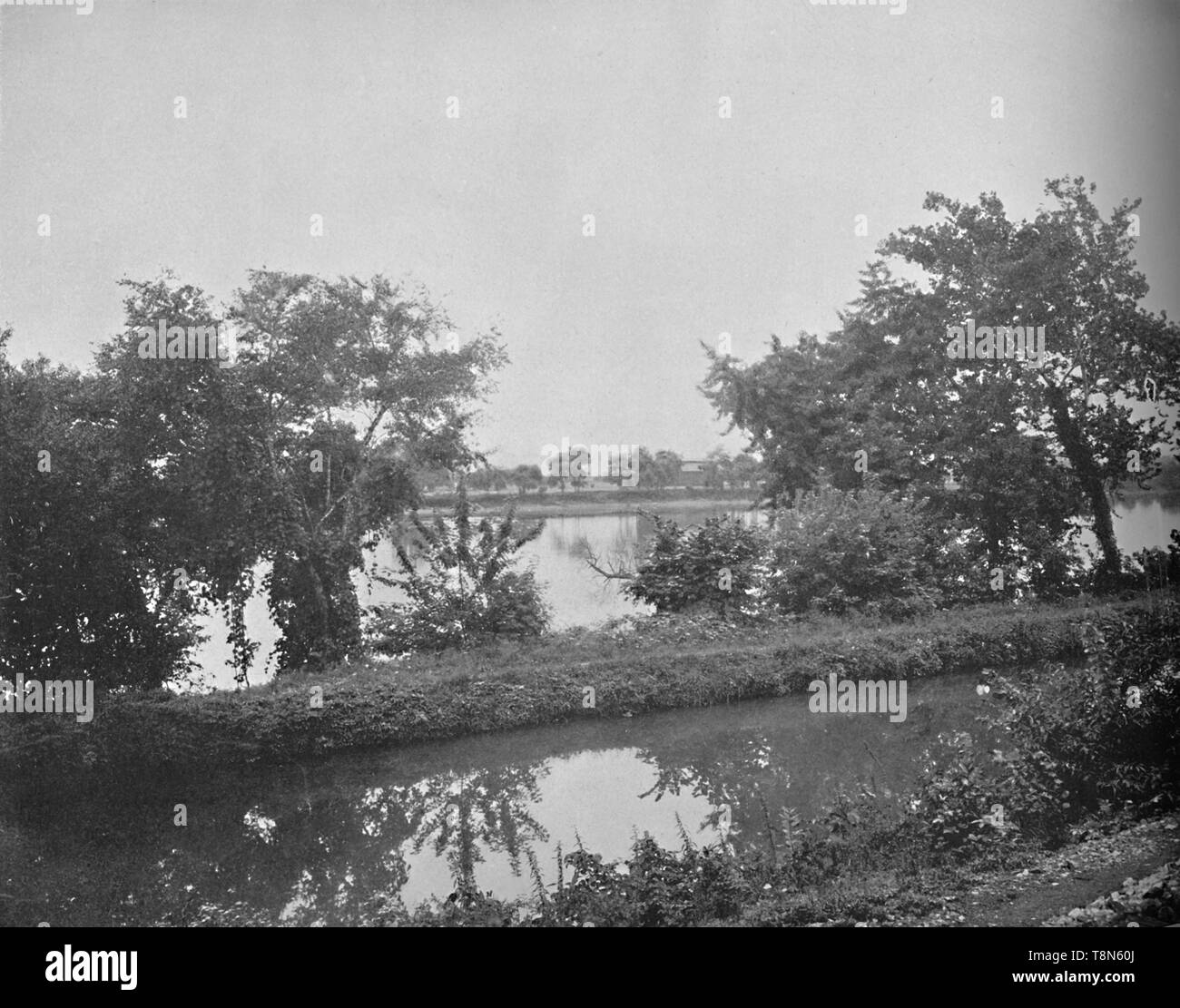 "Die Susquehanna River, Pennsylvania', c 1897. Schöpfer: Unbekannt. Stockfoto