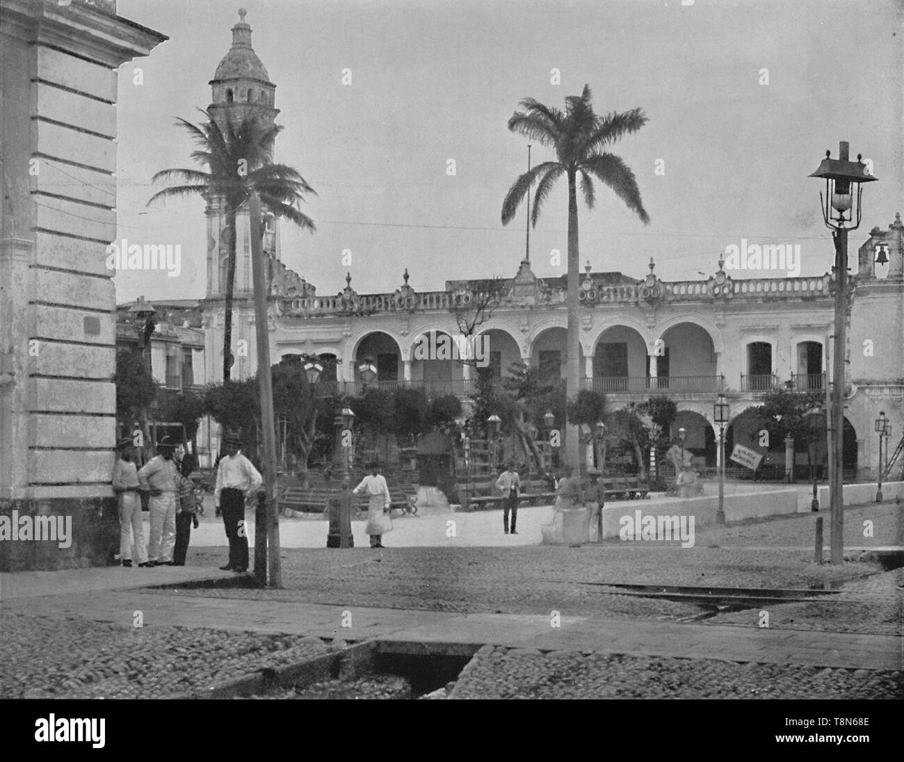 "Governor's Palace, Vera Cruz, Mexiko', c 1897. Schöpfer: Unbekannt. Stockfoto