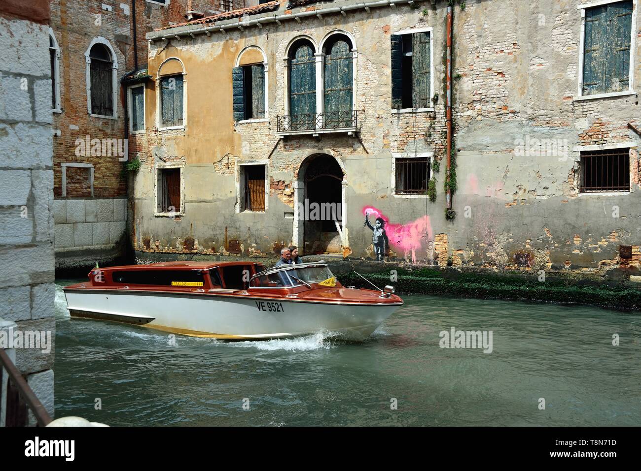 Banksy Venedig Stockfotos und bilder Kaufen Alamy