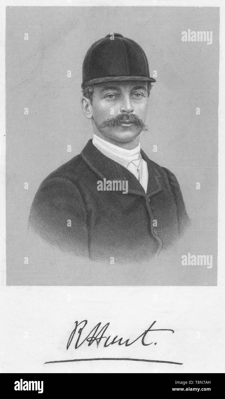 'R Jagd", 1893. Schöpfer: William Roffe. Stockfoto